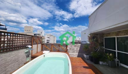 Cobertura com 3 dormitórios à venda, 320 m² por R$ 1.800.000,00 - Pitangueiras - Guarujá/SP