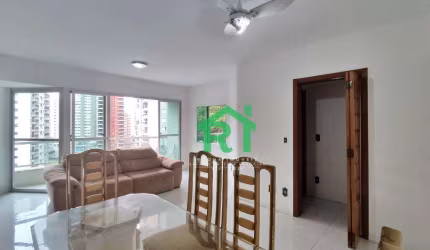 Apartamento com Sacada, 3 Suítes, 1 Vaga, Piscina, Churrasqueira, Jardim Astúrias, Guarujá/SP