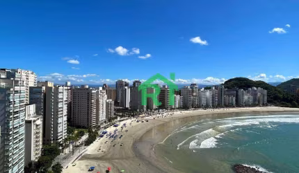 Apartamento Frente Mar, 2 Suítes, 2 Vagas, Área de Lazer, Jardim Astúrias, Guarujá/SP