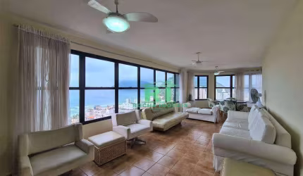 Cobertura com 3 dormitórios à venda, 270 m² por R$ 1.400.000,00 - Tombo - Guarujá/SP