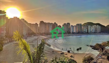 Apartamento Frente Mar, 3 Dormitórios - 1 Vaga, Lazer, Jardim Astúrias - Guarujá/SP