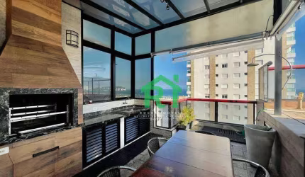 Cobertura com 4 dormitórios à venda, 240 m² por R$ 1.200.000,00 - Enseada - Guarujá/SP
