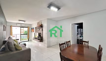 Apartamento Reformado, 2 Dormitórios (1 Suíte), 1 Vaga, Área de Lazer, Jardim Astúrias, Guarujá/SP