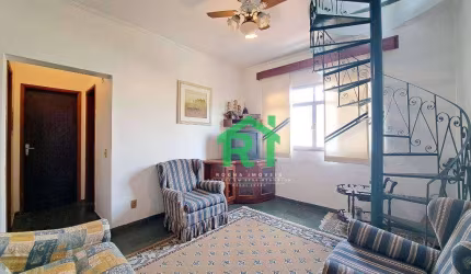 Cobertura Duplex, 3 Dormitórios (1 Suíte), 1 Vaga, Tombo, Guarujá/SP