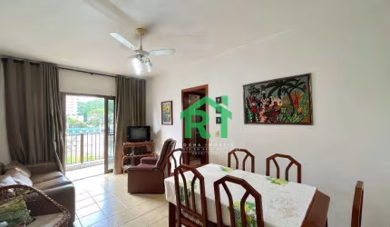 Apartamento com Sacada, 2 Dormitórios, 1 Vaga, Jardim Astúrias, Guarujá/SP