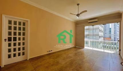 Apartamento reformado, vista mar, 3 dormitórios (2 suítes), 1 vaga, Pitangueiras, Guarujá/SP.