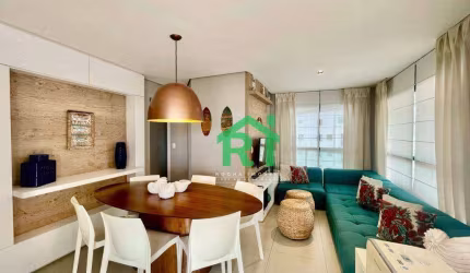 Cobertura Penthouse, 2 Dormitórios (1 Suíte), 2 Vagas, Área de Lazer, Pitangueiras, Guarujá/SP