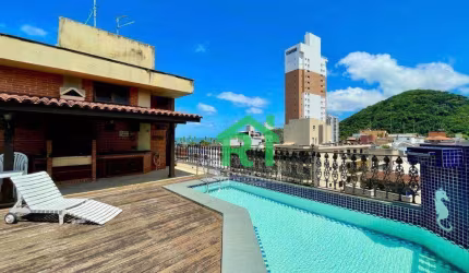 Apartamento com 3 dormitórios à venda, 309 m² por R$ 750.000,00 - Enseada - Guarujá/SP