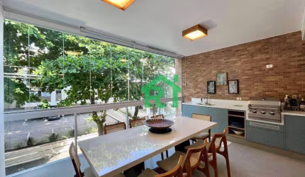 Apartamento com 3 dormitórios à venda, 122 m² por R$ 1.700.000,00 - Tombo - Guarujá/SP