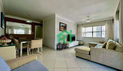 Apartamento beira mar, vista mar, 4 dormitórios (2 suítes), 1 vaga, Pitangueiras, Guarujá/SP.