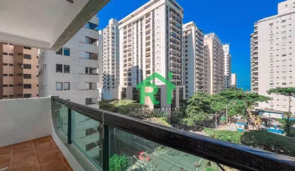 Apartamento com 2 dormitórios à venda, 100 m² por R$ 470.000,00 - Pitangueiras - Guarujá/SP