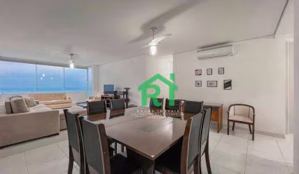 Apartamento Frente ao Mar, 4 dormitórios, 122 m² e 1 vaga - venda por R$ 1.200.000 ou aluguel por R$ 8.500/mês - Praia de Pitangueiras - Guarujá/SP