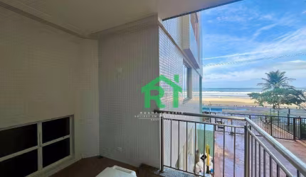 Apartamento Frente Mar, 2 dormitórios, 2 Banheiros, 1 Vaga, Pitangueiras - Guarujá/SP