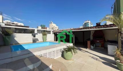 Cobertura com 4 dormitórios à venda, 150 m² por R$ 860.000,00 - Jardim Astúrias - Guarujá/SP