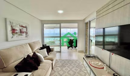 Apartamento com 3 dormitórios à venda, 140 m² por R$ 1.250.000 - Enseada - Guarujá/SP