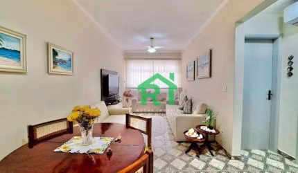 Apartamento com 2 dormitórios, 1 vaga, Astúrias, Guarujá/SP.