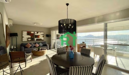 Apartamento vista mar 3 quartos, lazer completo. Venda, 158m² R$1.400.000 - Enseada - Guarujá/SP