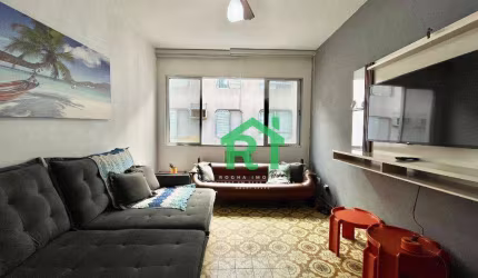 Apartamento com 2 dormitórios à venda, 75 m² por R$ 320.000 - Enseada - Guarujá/SP