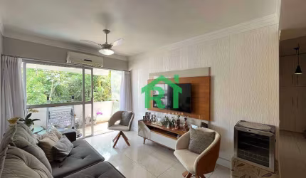 Apartamento Reformado, 3 Dormitórios (1 Suíte), Lazer, Enseada, Guarujá/SP