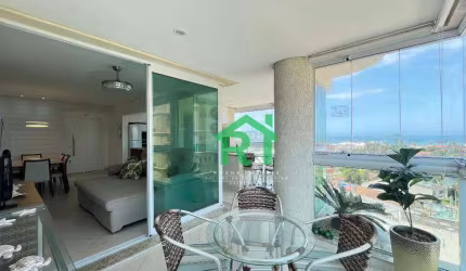 Apartamento Vista ao Mar, 3 Dormitórios (3 Suítes), 2 Vagas, Lazer, Enseada, Guarujá/SP