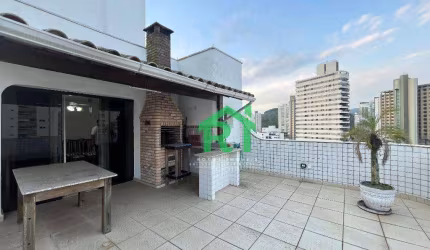 Cobertura Duplex, 2 Dormitórios (1 Suíte), Lazer Privativo, Jardim Astúrias, Guarujá/SP