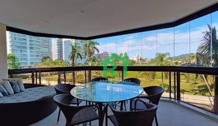 Apartamento com 4 dormitórios à venda, 180 m² por R$ 1.100.000,00 - Enseada - Guarujá/SP