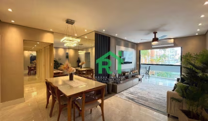 Apartamento Beira Mar, 3 Dormitórios (3 Suítes), 1 Vaga, Área de Lazer, Enseada, Guarujá/SP