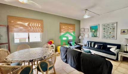 Apartamento com 3 dormitórios à venda, 90 m² por R$ 330.000,00 - Enseada - Guarujá/SP