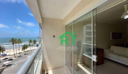 Apartamento Beira Mar, 2 Dormitórios, 1 Vaga, Pitangueiras, Guarujá/SP