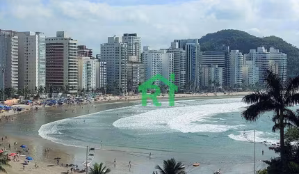 Apartamento Frente para o  Mar, 3 Dormitórios,( 2 suítes), 2 Vagas, Área de Lazer, Astúrias, Guarujá/SP