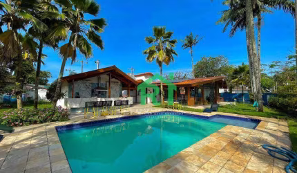 Casa com 3 dormitórios à venda, 750 m² por R$ 3.000.000,00 - Enseada - Guarujá/SP