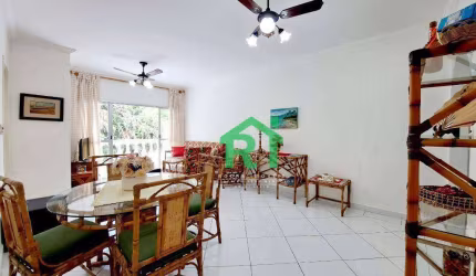 Apartamento à Beira Mar, 3 Dormitórios (1 Suíte), 1  Vaga, Praia da Enseada - Guarujá/SP