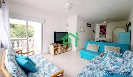 Apartamento com 2 dormitórios à venda, 115 m² por R$ 390.000 - Enseada - Guarujá/SP
