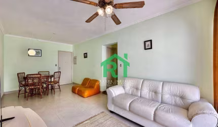 Apartamento com 3 dormitórios, 1 vaga, lazer, Enseada, Guarujá/SP.
