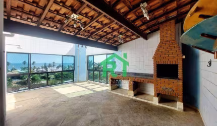 Cobertura com 3 dormitórios à venda, 135 m² por R$ 650.000 - Enseada - Guarujá/SP