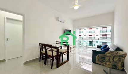 Apartamento Beira Mar, Reformado, 2 Dormitórios, Pitangueiras, Guarujá/SP