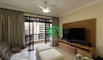 Apartamento com 3 dormitórios, 103 m² - venda por R$ 620.000,00 ou aluguel por R$ 4.800,00/mês - Pitangueiras - Guarujá/SP