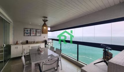 Apartamento com 3 dormitórios, 186 m² - venda por R$ 1.800.000,00 ou aluguel por R$ 10.000,00/mês - Pitangueiras - Guarujá/SP