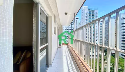 Apartamento Beira mar com 1 dormitório à venda - Praia de Pitangueiras - Guarujá/SP