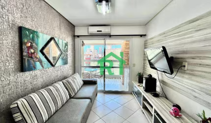 Apartamento com 3 dormitórios à venda, 90 m² por R$ 650.000 - Enseada - Guarujá/SP