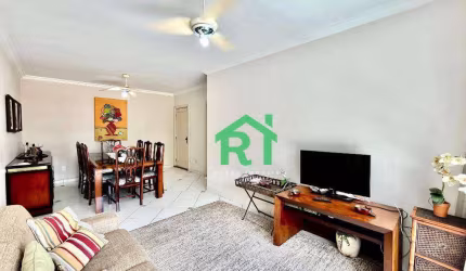 Apartamento com 3 dormitórios à venda, 100 m² por R$ 450.000,00 - Enseada - Guarujá/SP