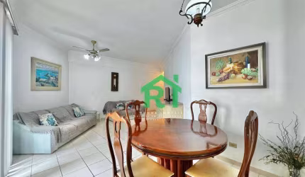 Apartamento beira mar, 2 dormitórios (1 suíte), 2 vagas, lazer, Pitangueiras, Guarujá/SP.