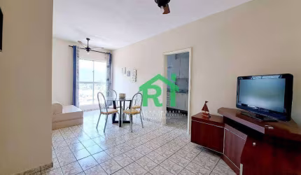 Apartamento com 1 dormitório à venda, 44 m² por R$ 255.000,00 - Enseada - Guarujá/SP