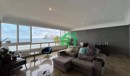 Apartamento Frente Mar, 3 Dormitórios (1 Suíte), 2 Vagas, Pitangueiras, Guarujá/SP