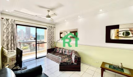 Apartamento com 2 dormitórios à venda, 78 m² por R$ 480.000 - Enseada - Guarujá/SP