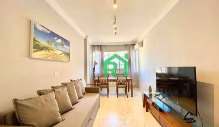 Apartamento Beira Mar, 2 dormitórios, 1 Vaga de garagem à venda por R$ 350.000 - Enseada - Guarujá/SP