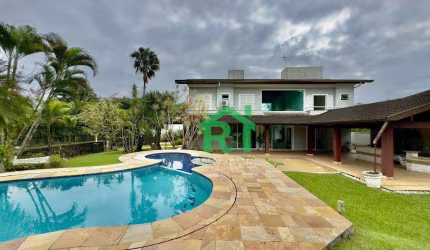 Casa à venda no Costão do Pernambuco, 5 Suítes, 4 Vagas, Guarujá SP
