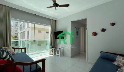 Apartamento com 1 dormitório, 60 m² - venda por R$ 299.000,00 ou aluguel por R$ 2.900,00/mês - Enseada - Guarujá/SP