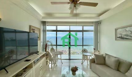 Apartamento com 3 dormitórios, 200 m² - venda por R$ 1.560.000,00 ou aluguel por R$ 13.000,00/mês - Pitangueiras - Guarujá/SP