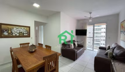 Apartamento com 3 dormitórios, 90 m² - venda por R$ 750.000 ou aluguel por R$ 4.500/mês - Pitangueiras - Guarujá/SP